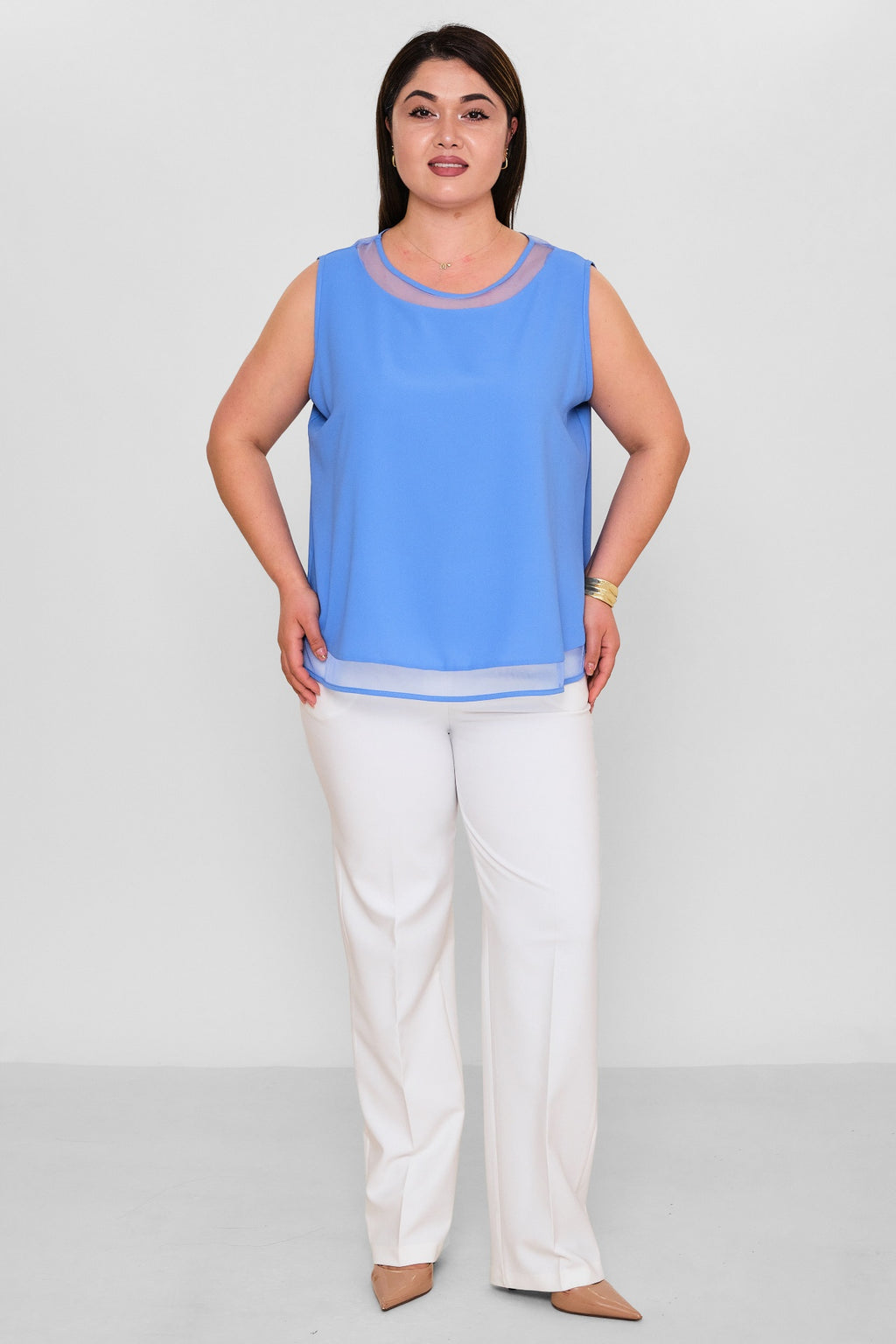 Kifayet - Extended Plus Size Blouse (KFY26Y22641) - 8690200150111