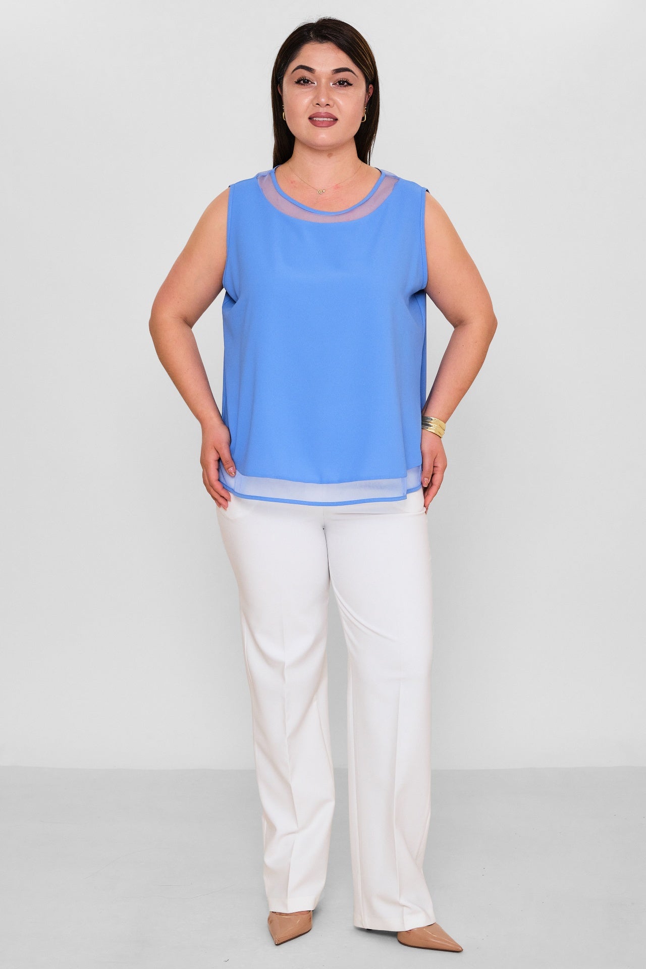 Kifayet - Extended Plus Size Blouse (KFY26Y22641) - 8690200150111