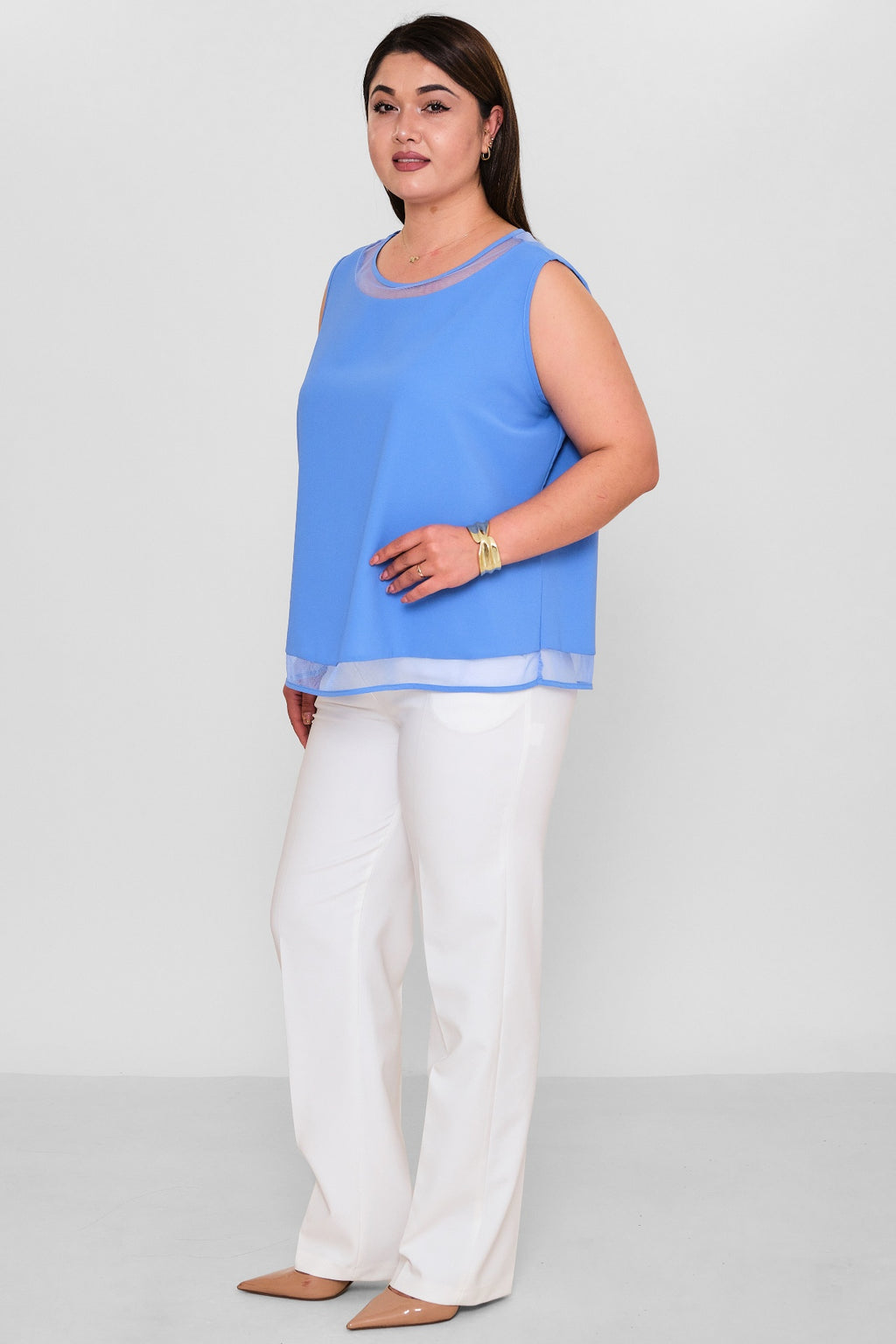 Kifayet - Extended Plus Size Blouse (KFY26Y22641) - 8690200150111