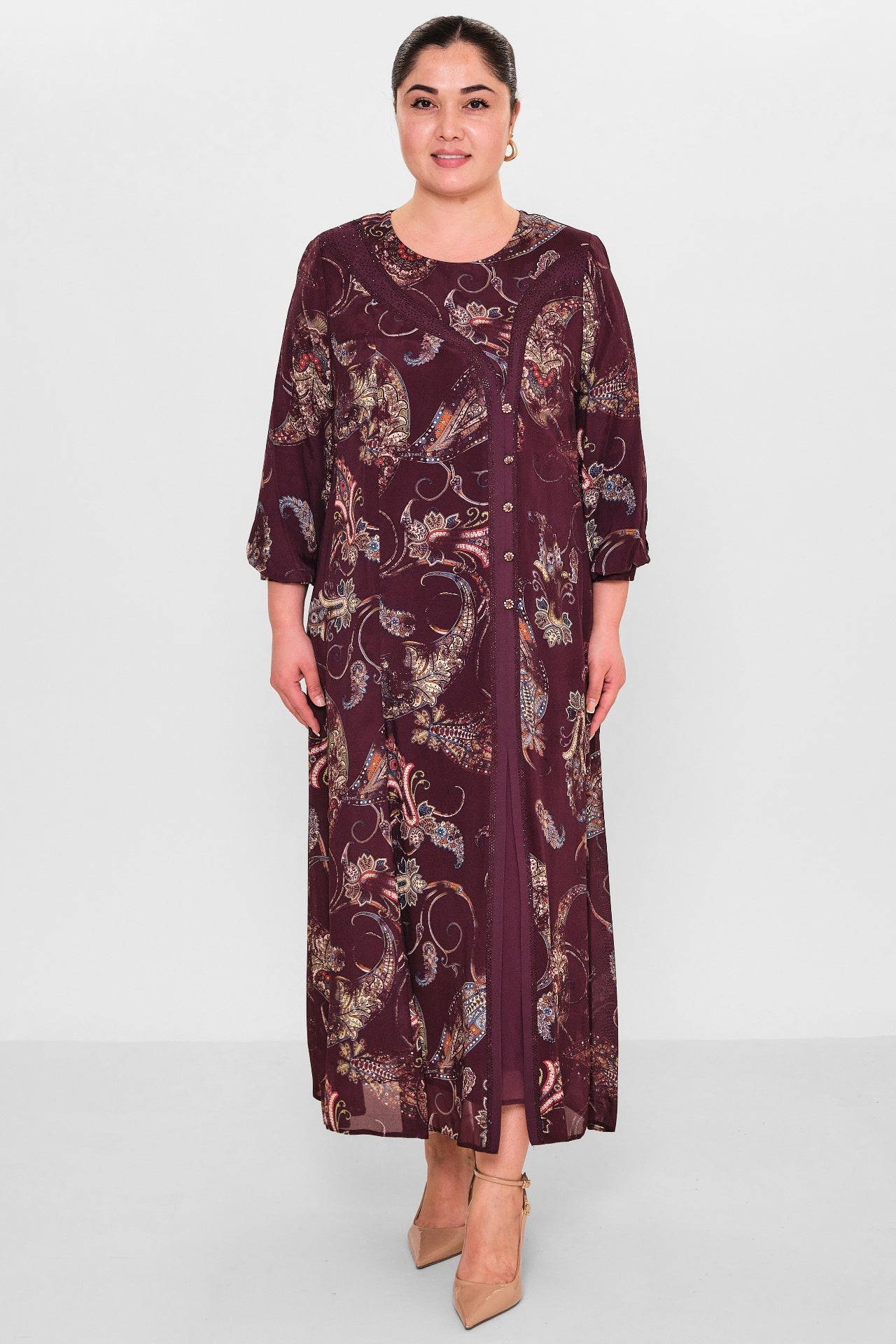 Gumanize - Plus Size Dress (GMZ2026-135-7943) - 8690200150142