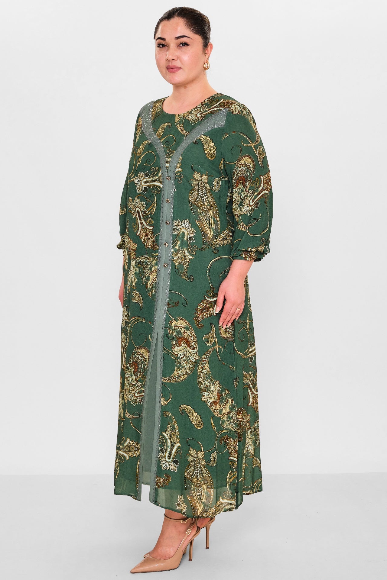 Gumanize - Plus Size Dress (GMZ2026-135-7943) - 8690200150159