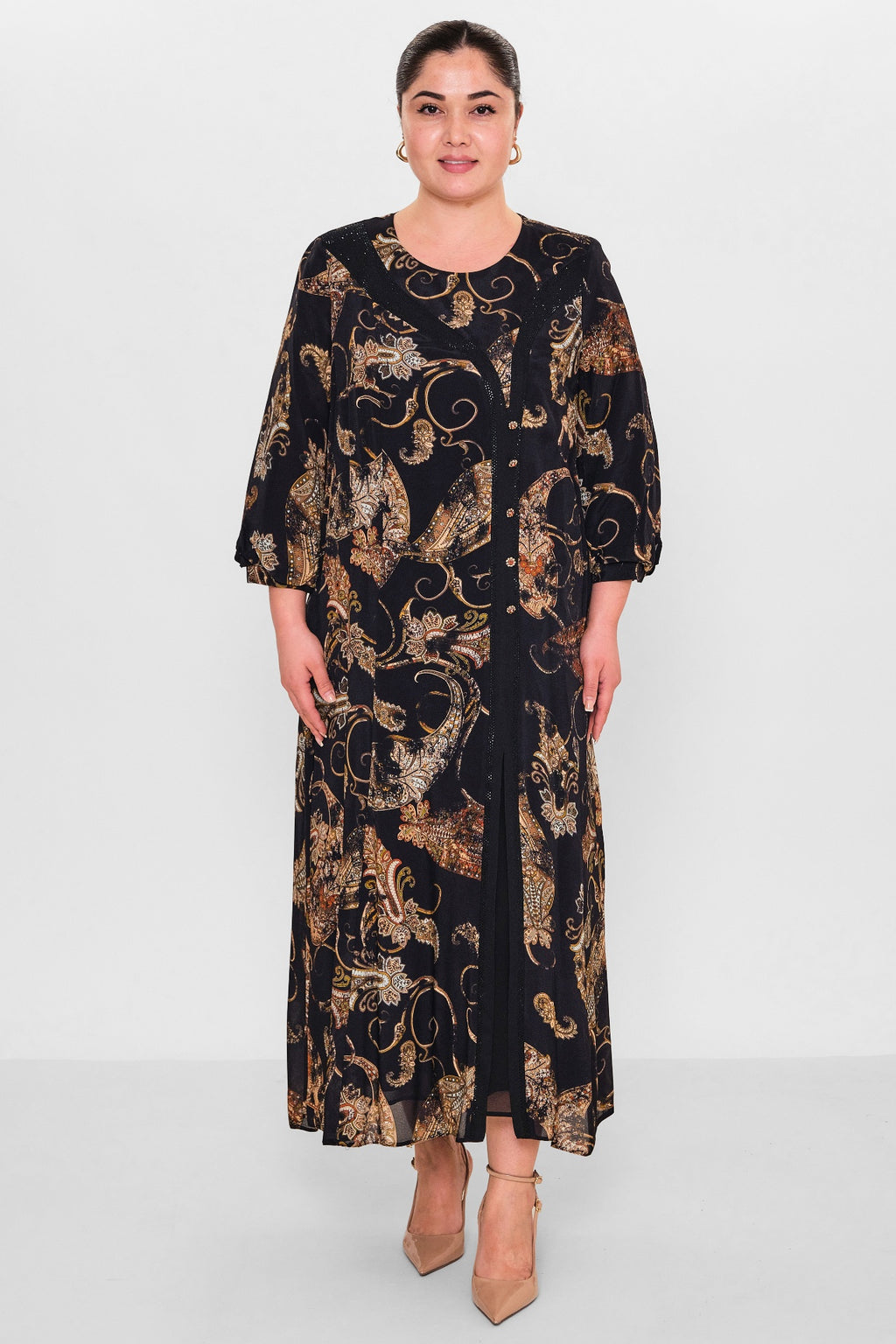 Gumanize - Plus Size Dress (GMZ2026-135-7943) - 8690200150166