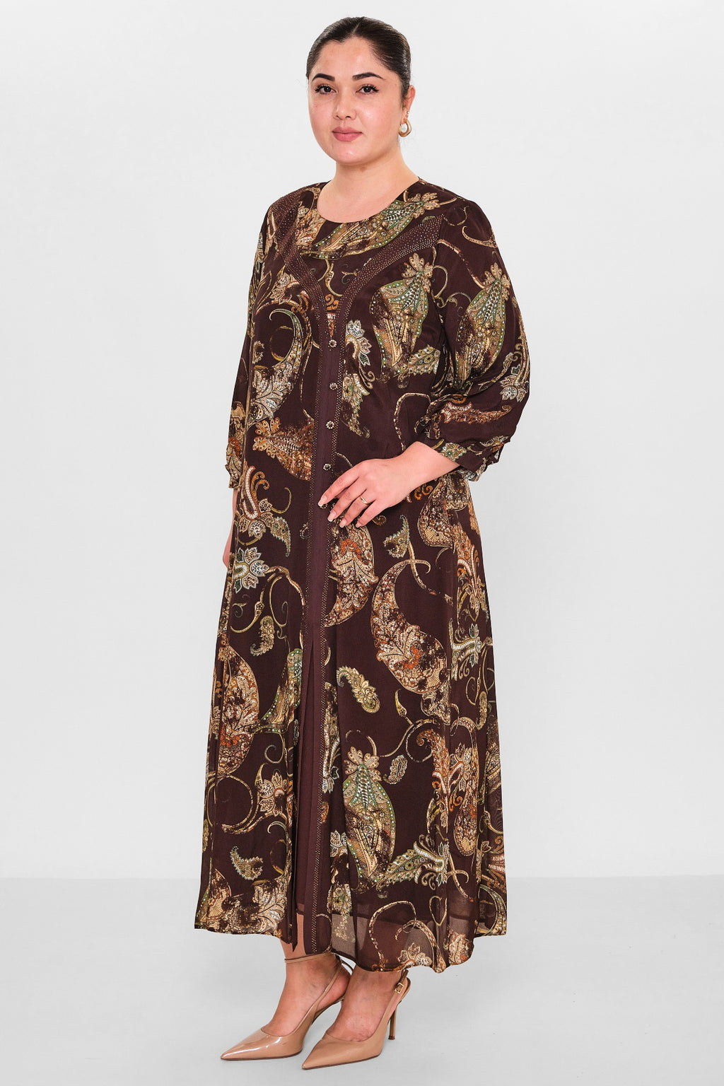 Gumanize - Plus Size Dress (GMZ2026-135-7943) - 8690200150173