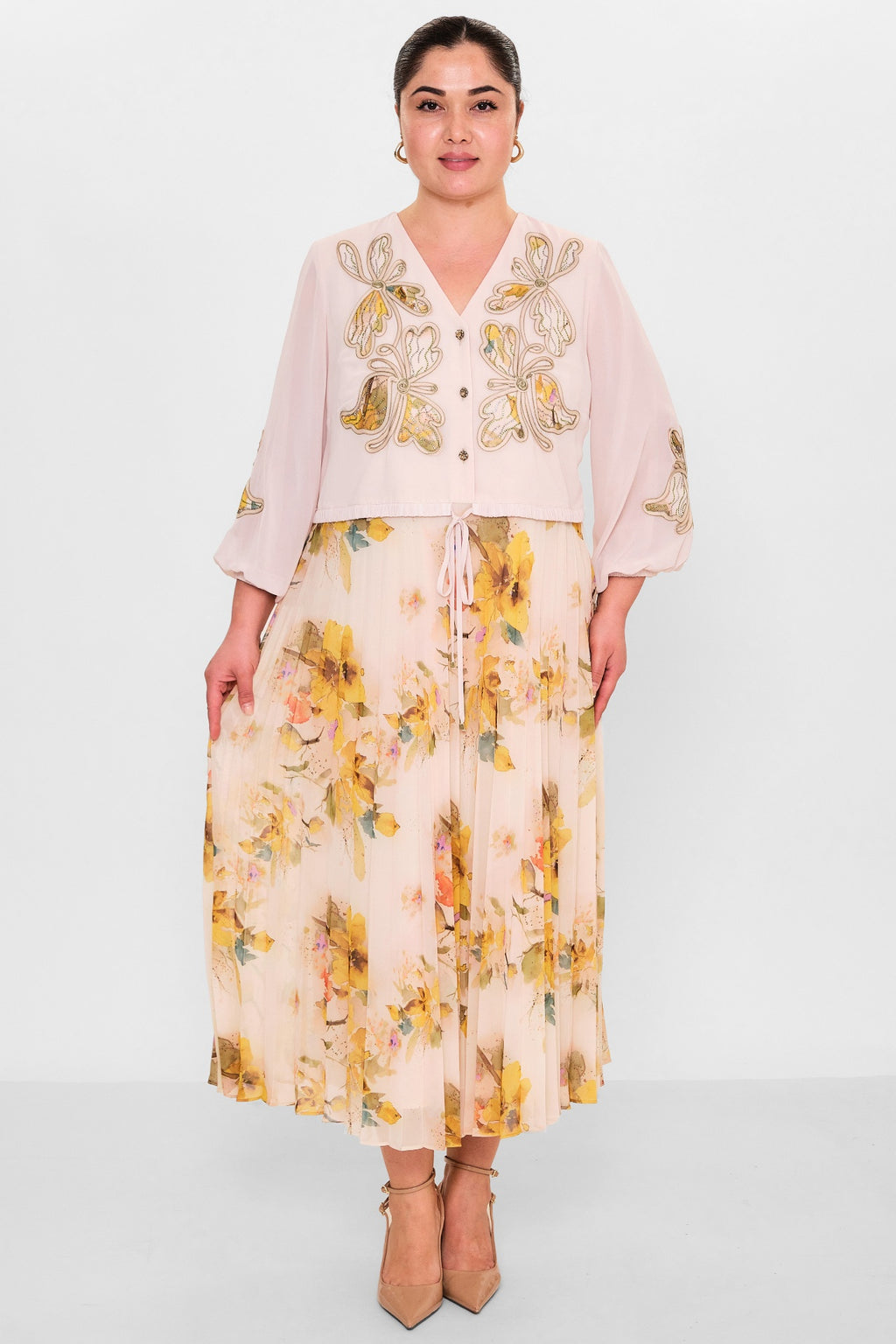 Gumanize - Plus Size Dress (GMZ2026-145-7773) - 8690200150210