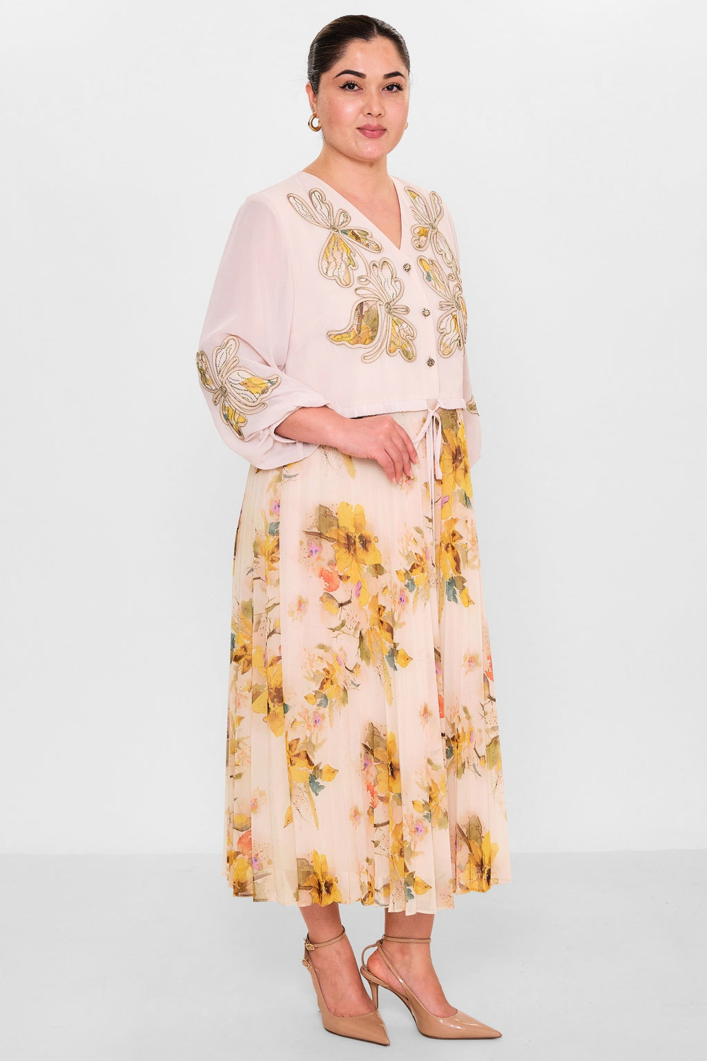 Gumanize - Plus Size Dress (GMZ2026-145-7773) - 8690200150210