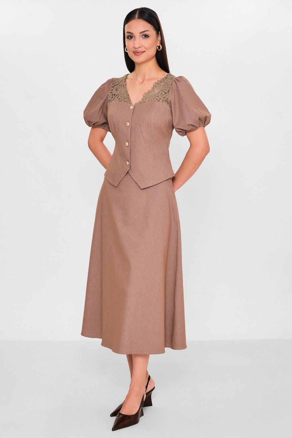 Greencountry - Plus Size Suit (GRC26Y8395) - 8690200150272