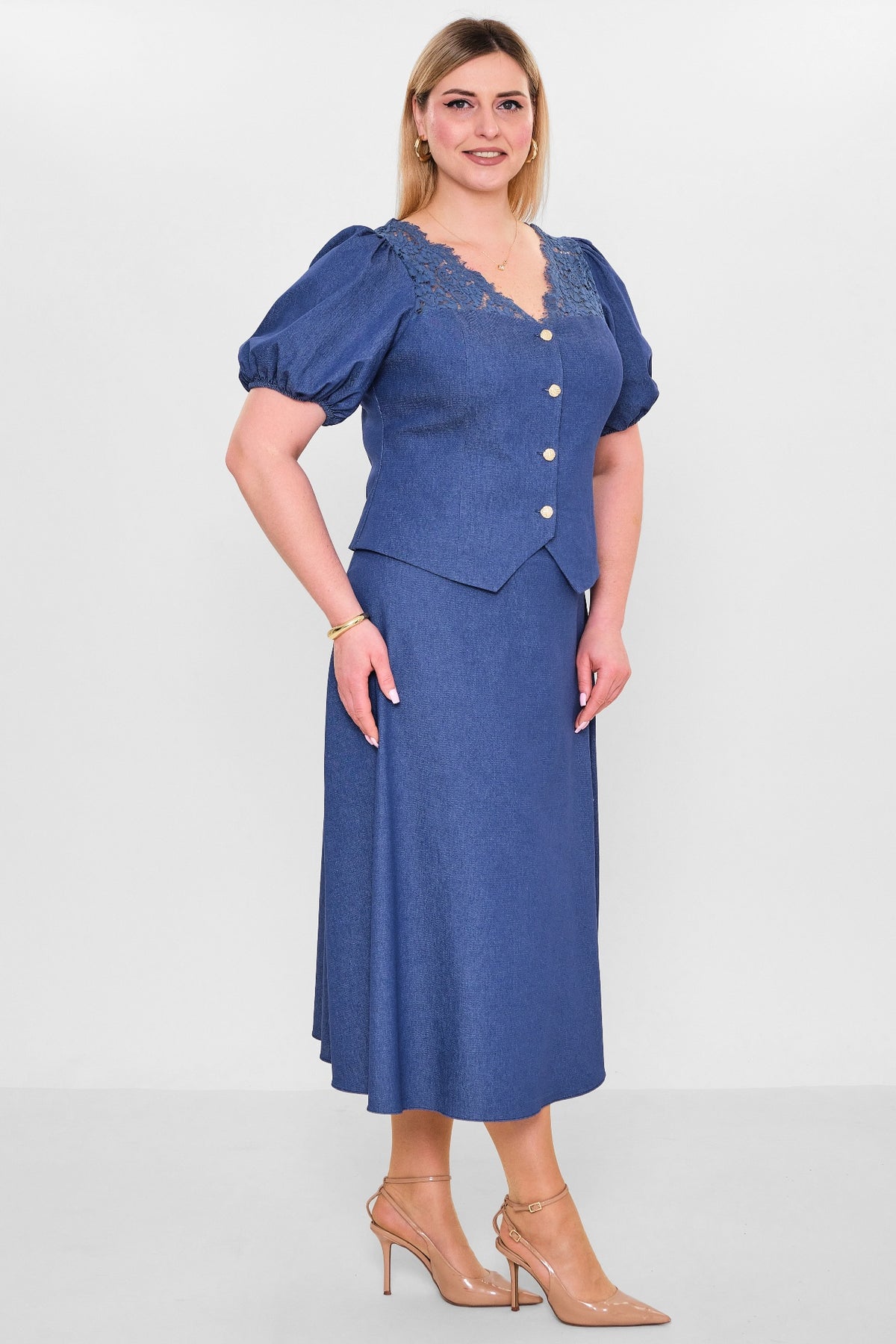 Greencountry - Plus Size Suit (GRC26Y8396) - 8690200150289