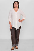 Kifayet - Plus Size Blouse (KFY26Y13712-22) - 8690200150302