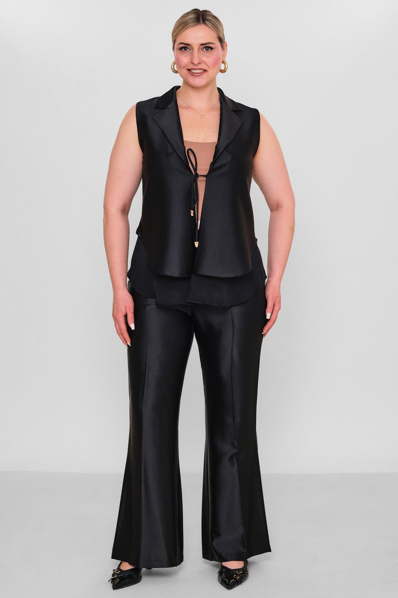 Fimore - Plus Size Waistcoat (FMR26Y8977-18) - 8690200150463