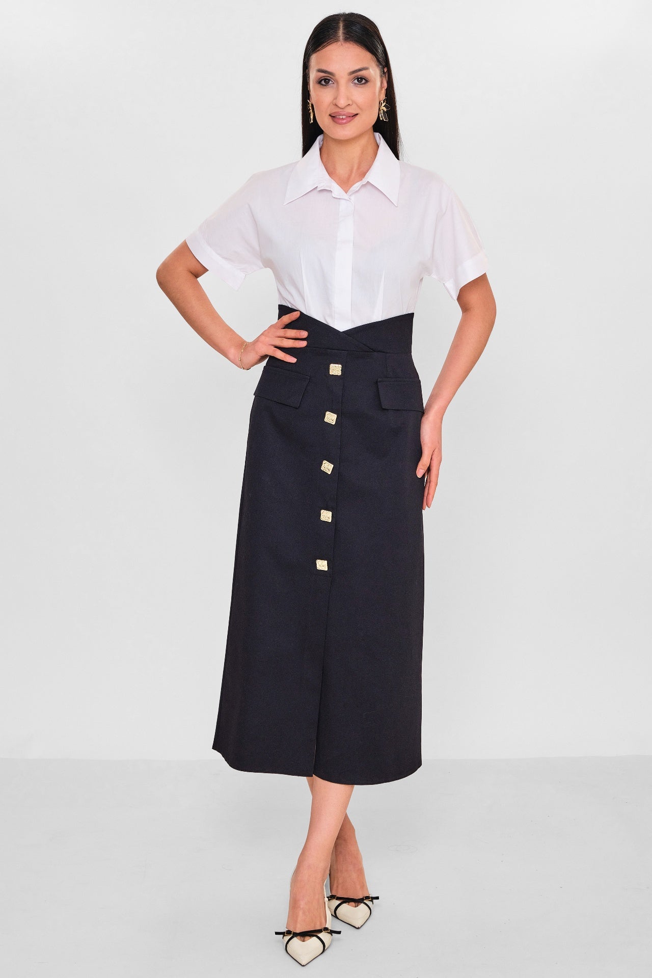 Maqrell - Plus Size Dress (MAQ26Y1199) - 8690200150531