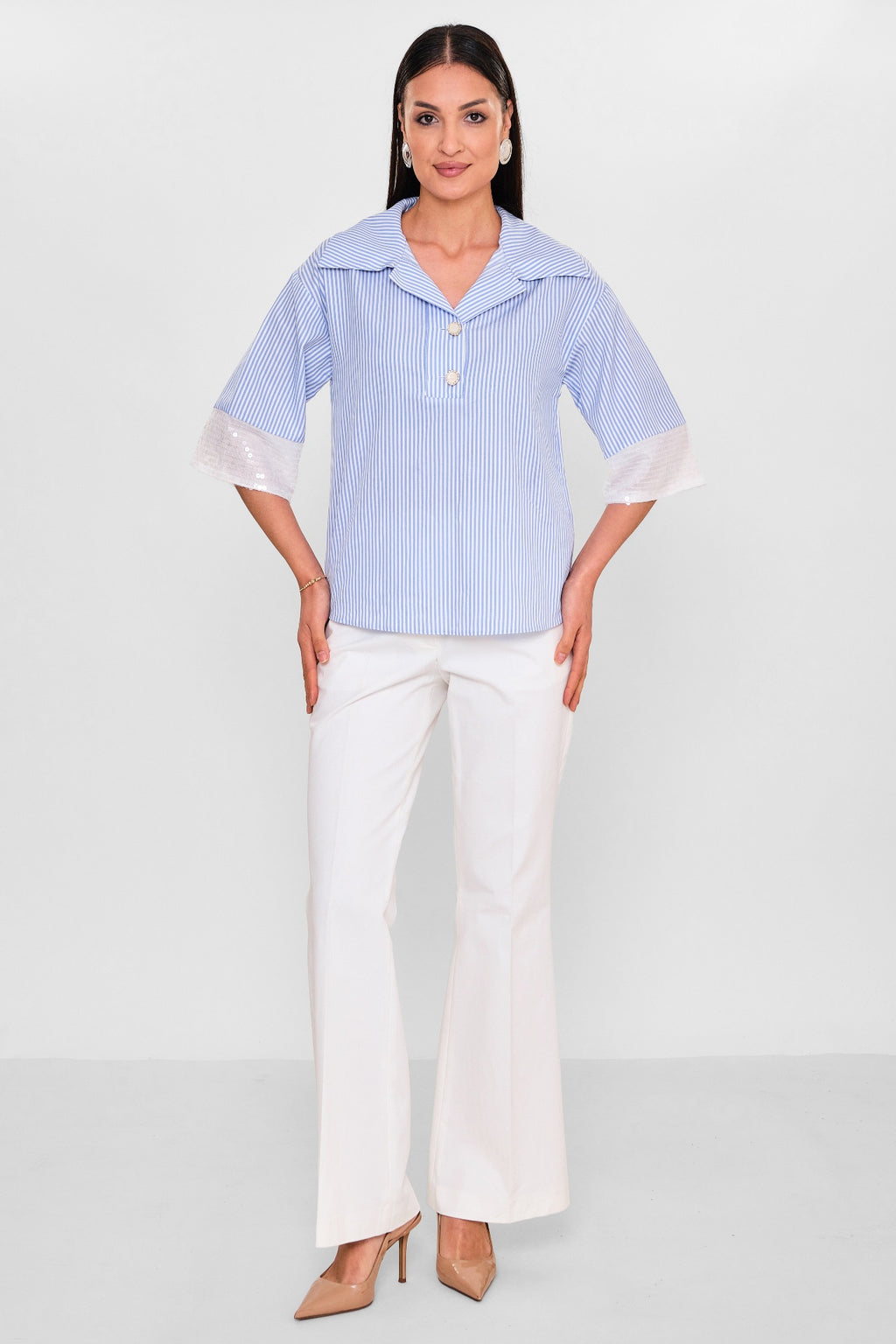 Maqrell - Plus Size Shirt (MAQ26Y105) - 8690200150548
