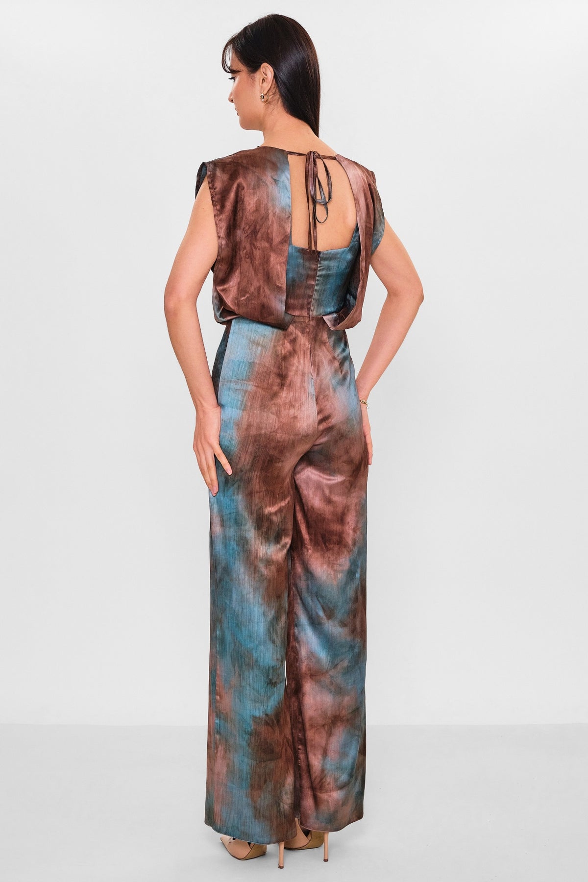 Selen - Plus Size Overalls (SLN26Y241133) - 8690200150593