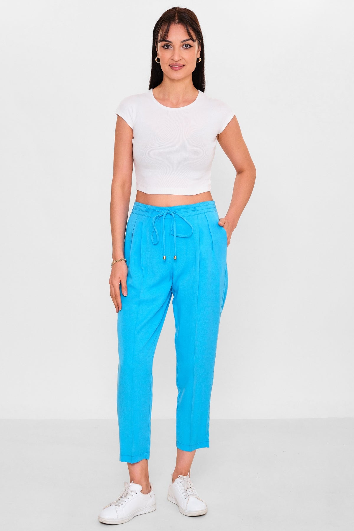 Selen - Plus Size Trousers (SLN26Y31697) - 8690200150630