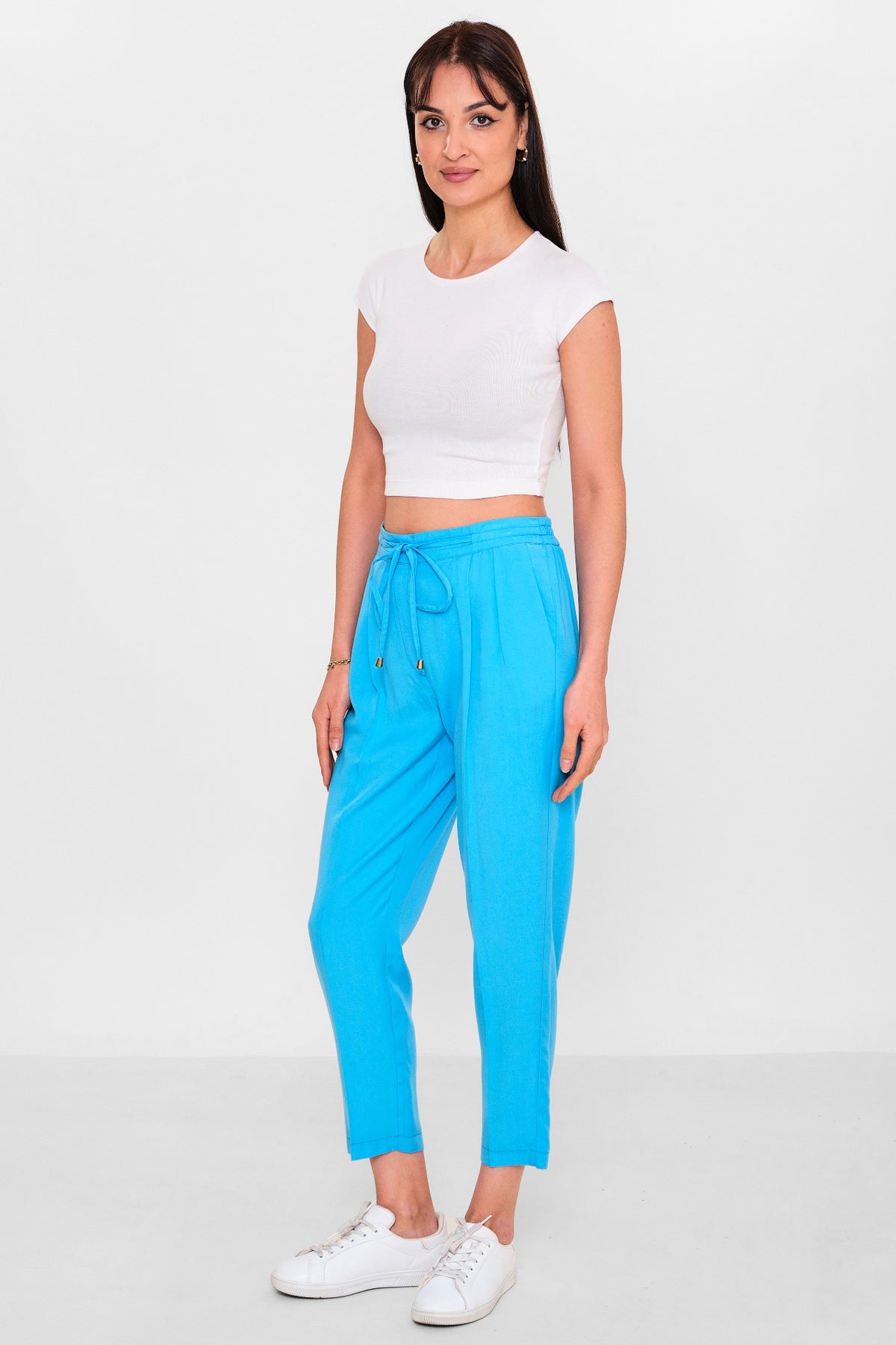 Selen - Plus Size Trousers (SLN26Y31697) - 8690200150630