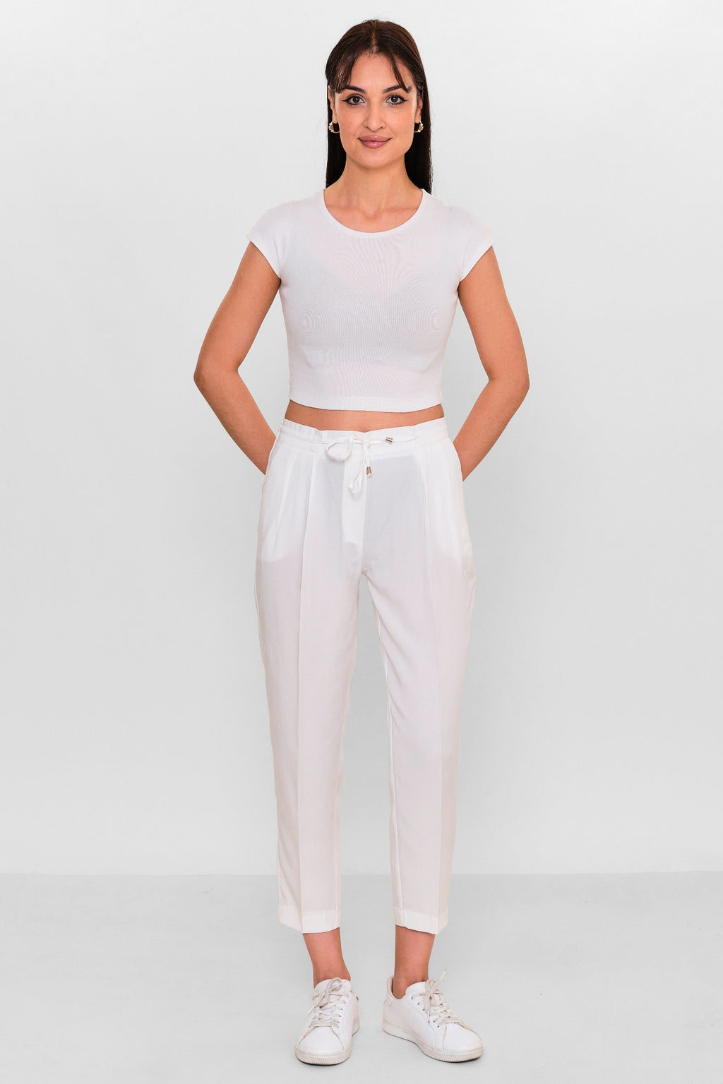 Selen - Plus Size Trousers (SLN26Y31697) - 8690200150647