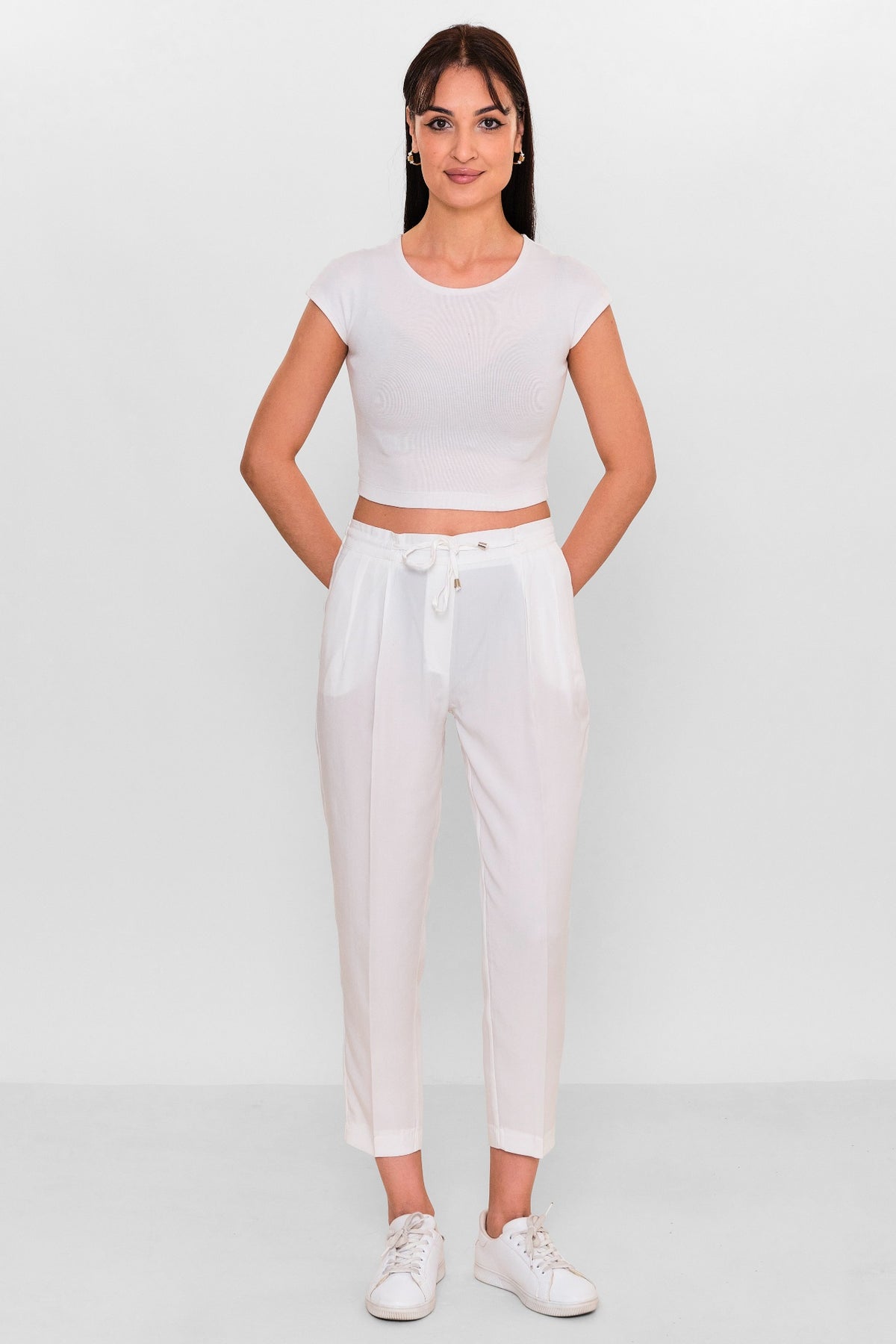 Selen - Plus Size Trousers (SLN26Y31697) - 8690200150647