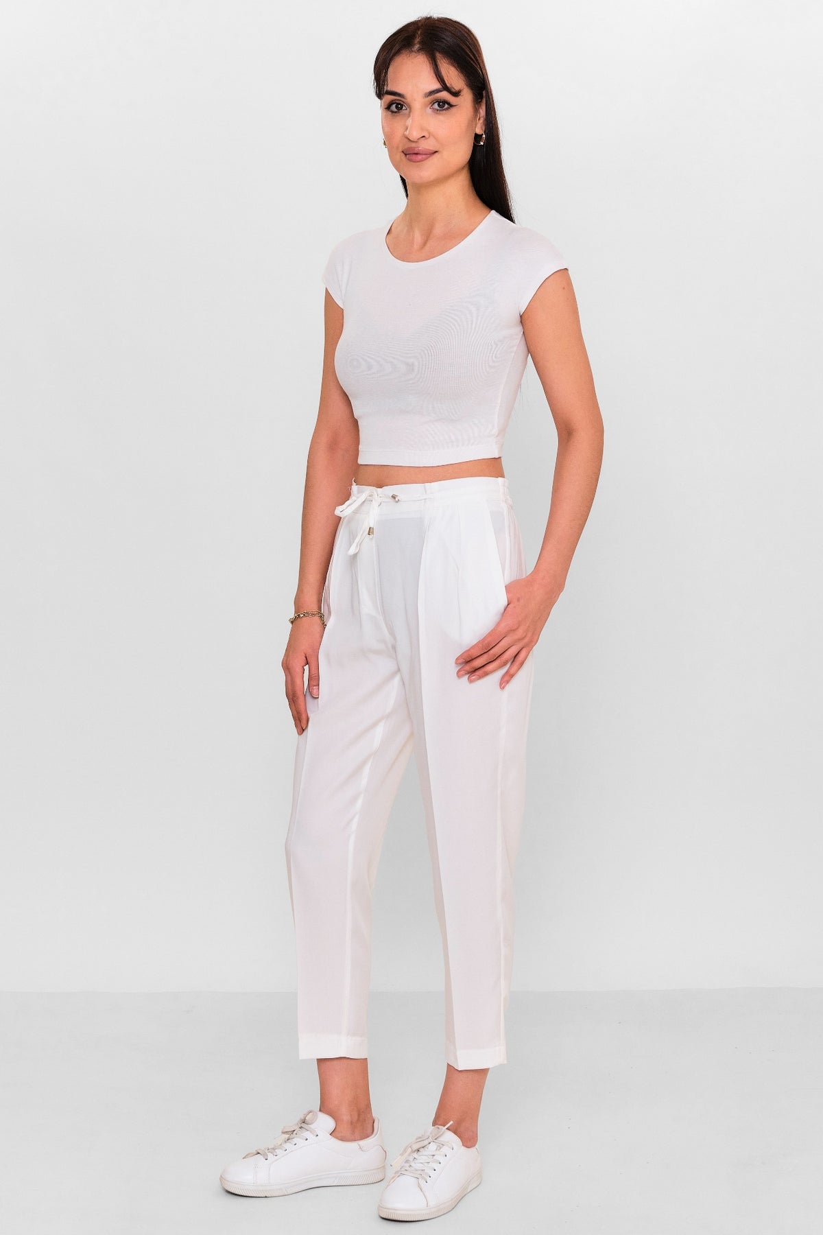 Selen - Plus Size Trousers (SLN26Y31697) - 8690200150647