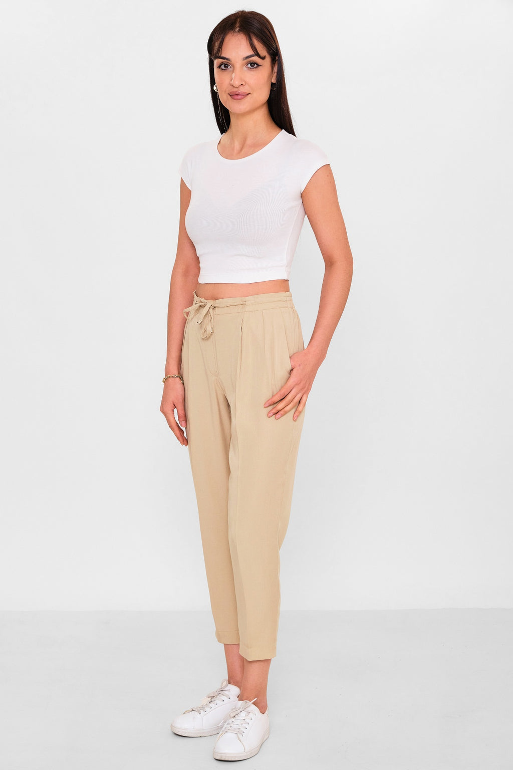 Selen - Plus Size Trousers (SLN26Y31697) - 8690200150654