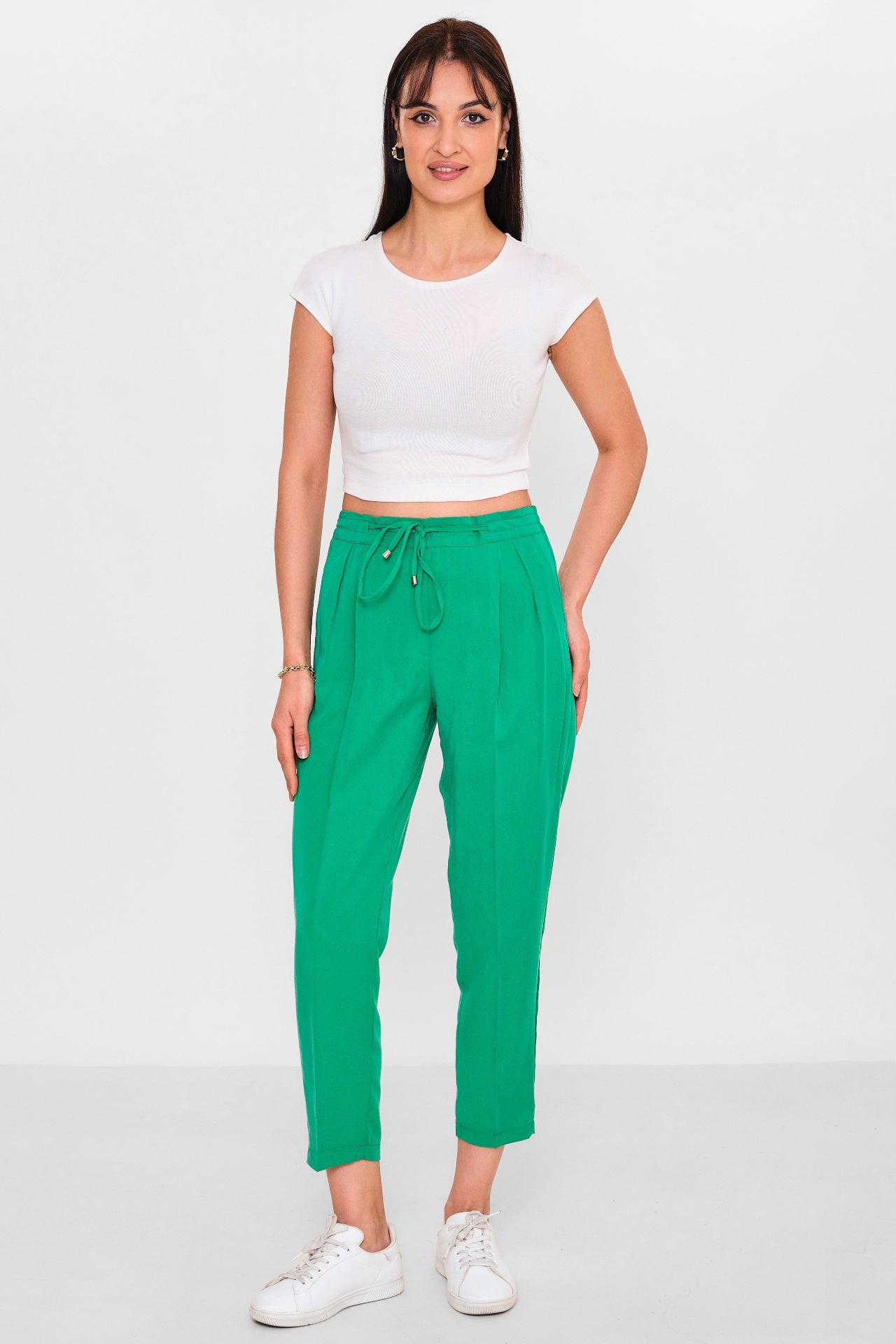 Selen - Plus Size Trousers (SLN26Y31697) - 8690200150661