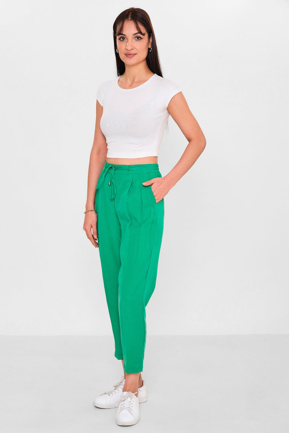 Selen - Plus Size Trousers (SLN26Y31697) - 8690200150661