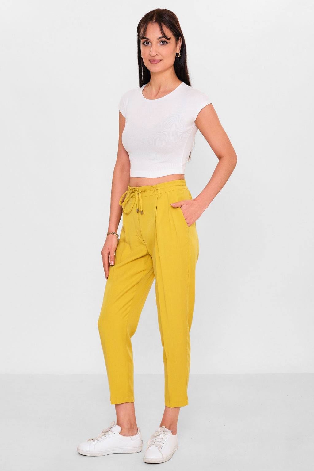 Selen - Plus Size Trousers (SLN26Y31697) - 8690200150678