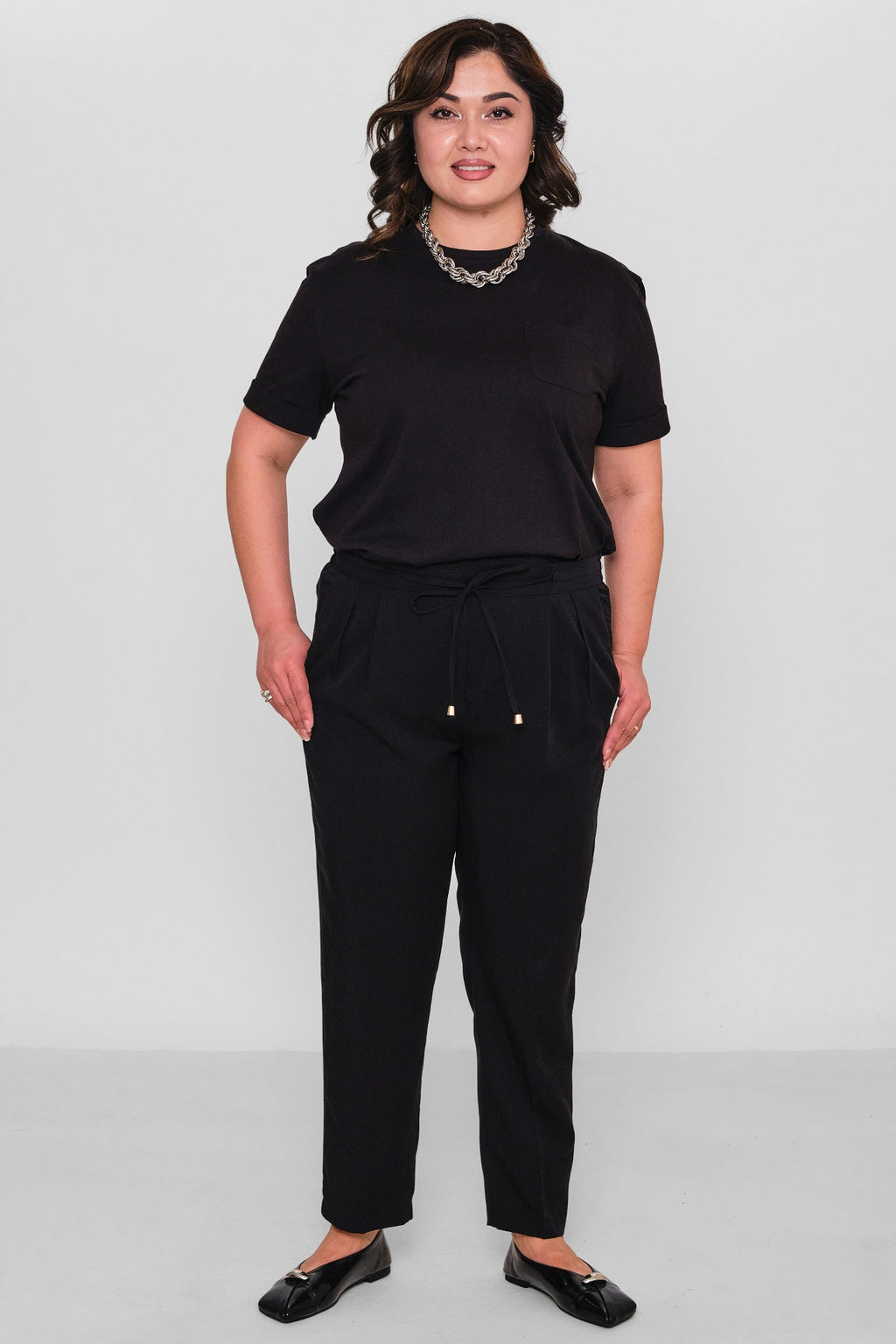 Selen - Plus Size Trousers (SLN26Y51697) - 8690200150722