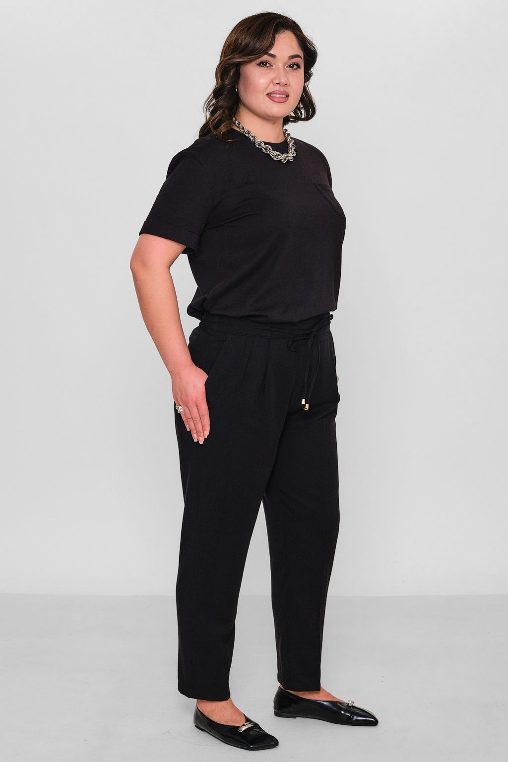 Selen - Plus Size Trousers (SLN26Y51697) - 8690200150722