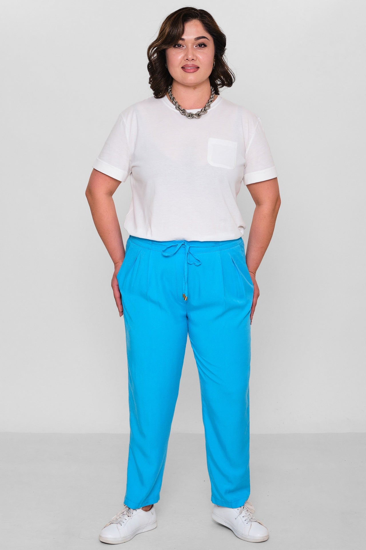 Selen - Plus Size Trousers (SLN26Y51697) - 8690200150739