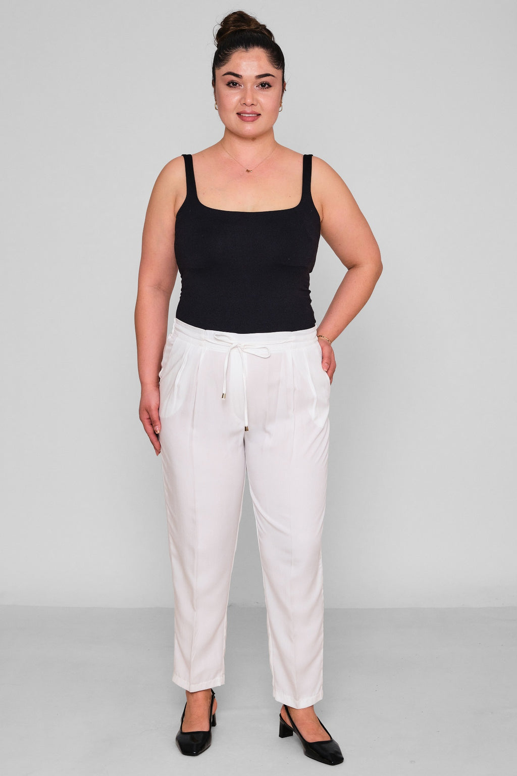 Selen - Plus Size Trousers (SLN26Y51697) - 8690200150746