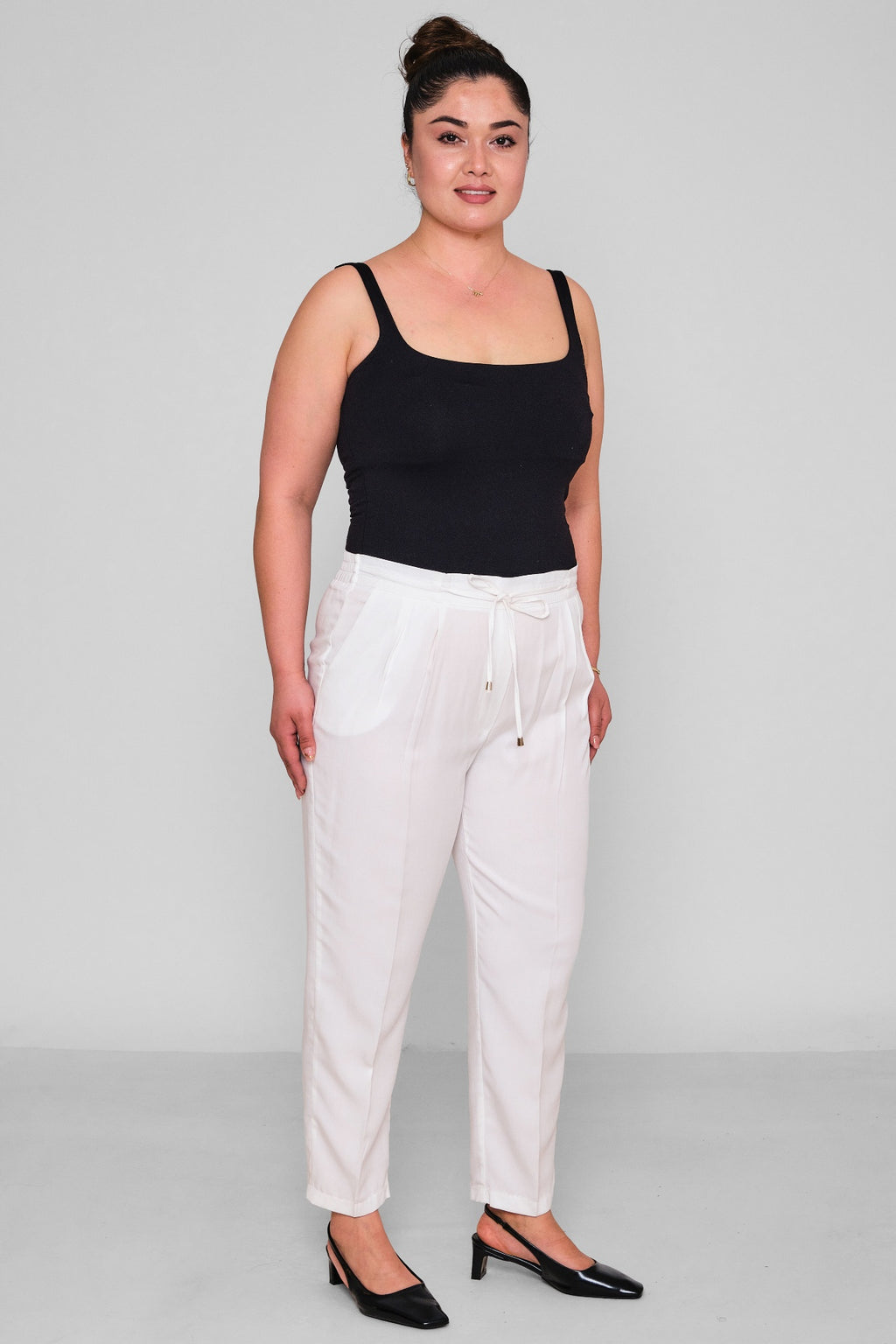 Selen - Plus Size Trousers (SLN26Y51697) - 8690200150746