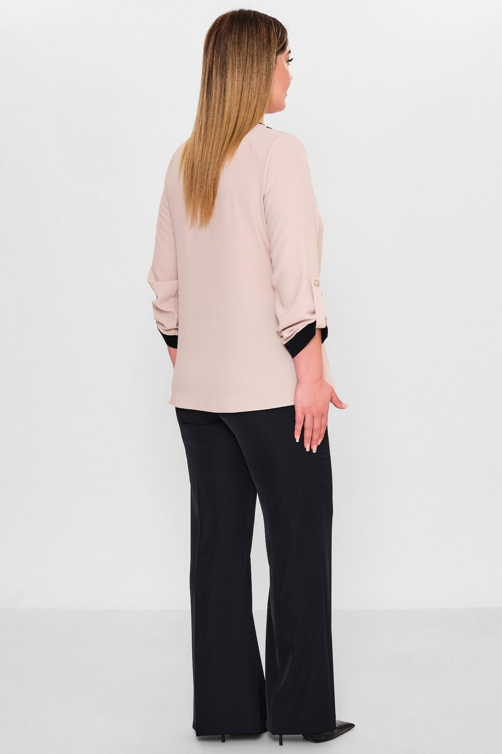 Kifayet - Plus Size Blouse (KFY26Y18037-20) - 8690200150876