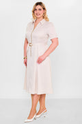 Laluce - Plus Size Dress (L2.Y26.ELB.2E670) - 8690200151064