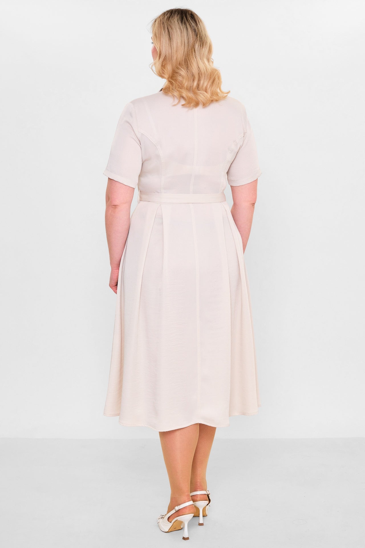 Laluce - Plus Size Dress (L2.Y26.ELB.2E670) - 8690200151064