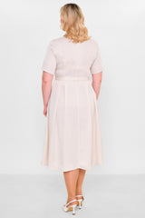 Laluce - Plus Size Dress (L2.Y26.ELB.2E670) - 8690200151064