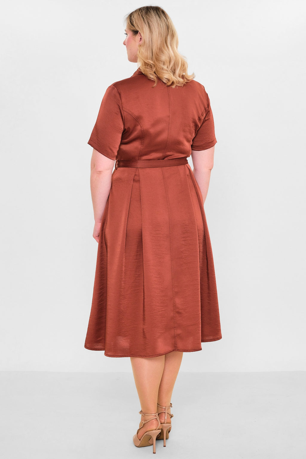 Laluce - Plus Size Dress (L2.Y26.ELB.2E670) - 8690200151088