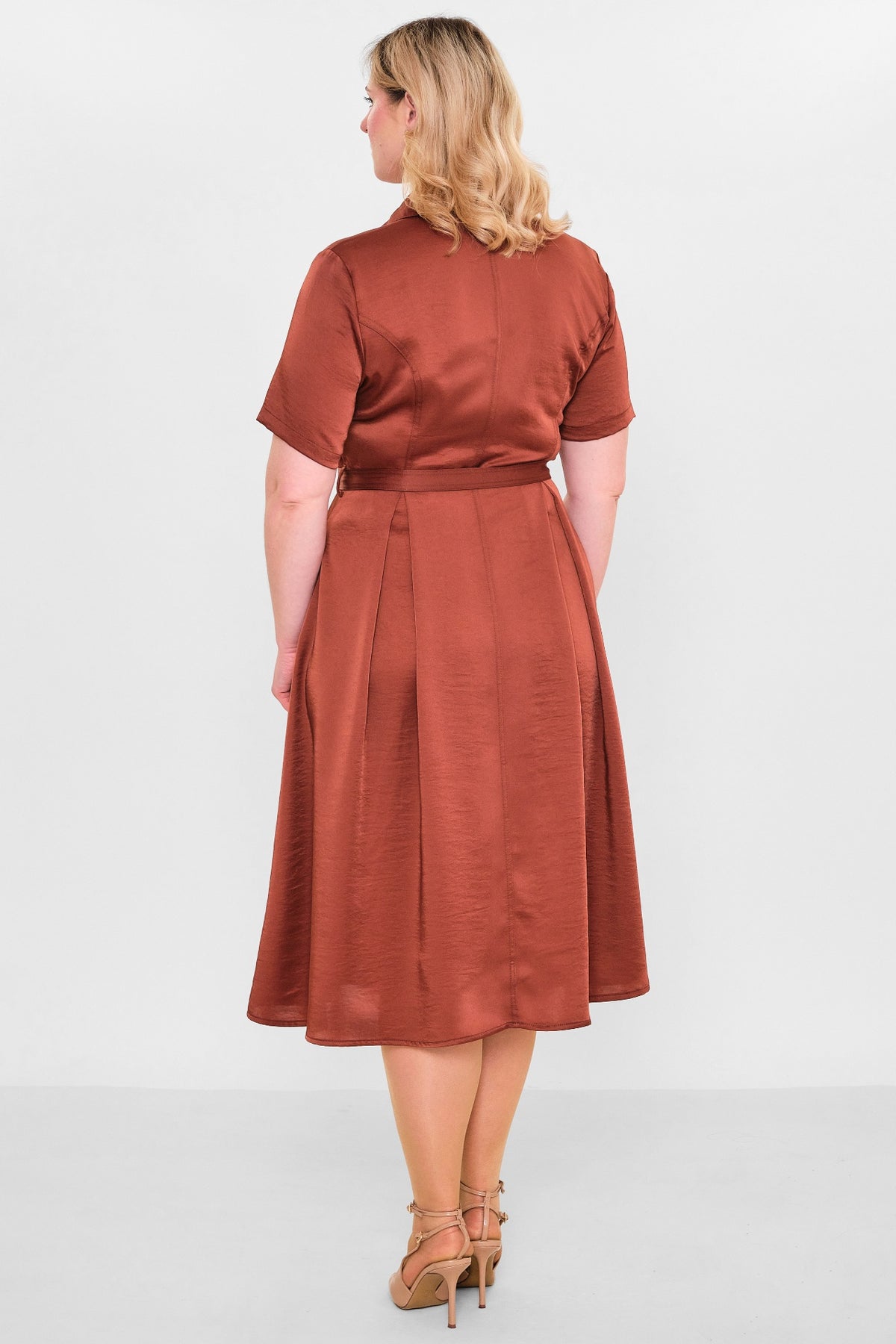 Laluce - Plus Size Dress (L2.Y26.ELB.2E670) - 8690200151088