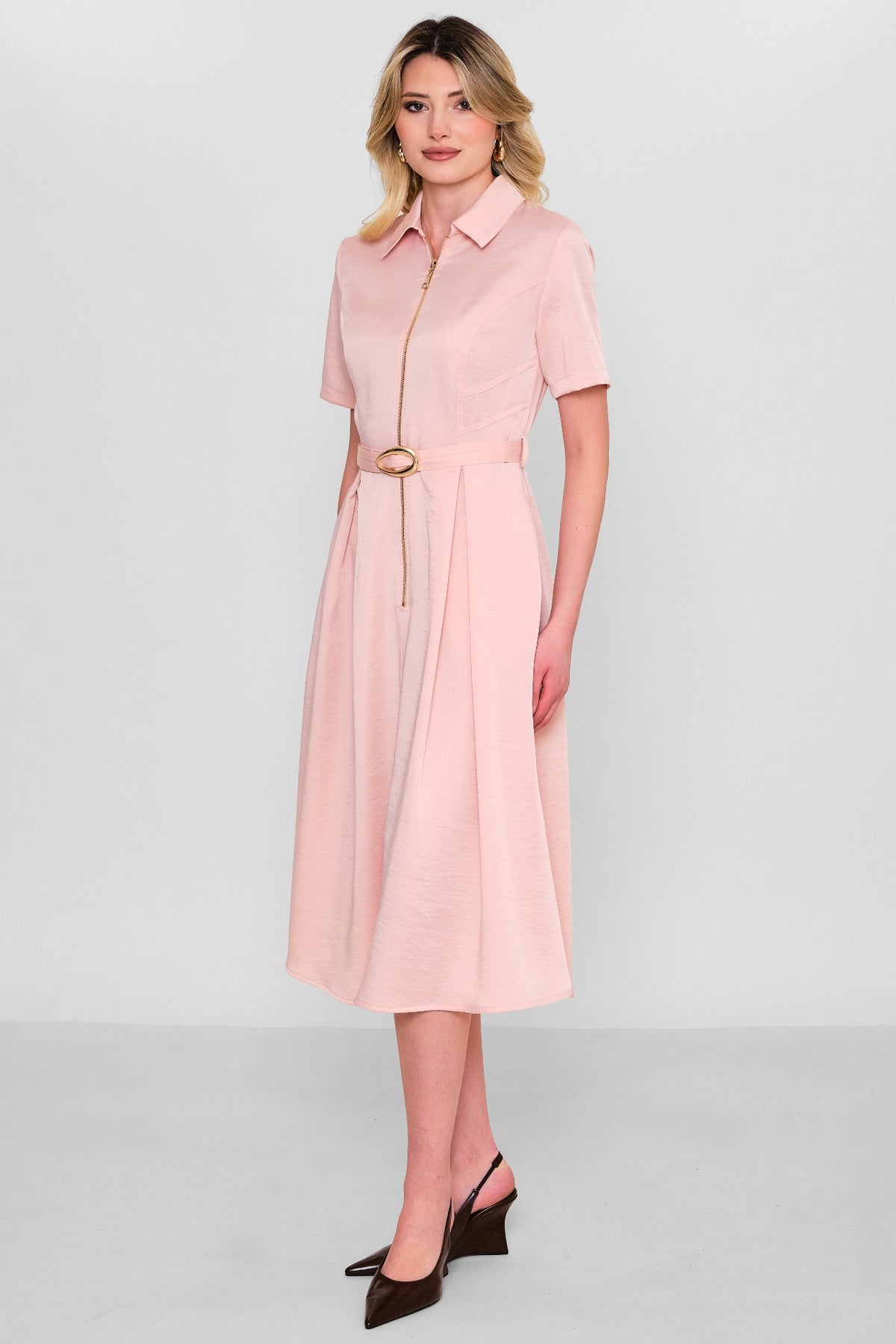 Qm - Regular Size Dress (QM.Y26.ELB.QE425) - 8690200151101