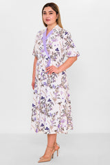 Gumanize - Plus Size Dress (GMZ2025-1017-7730) - 8690200151125