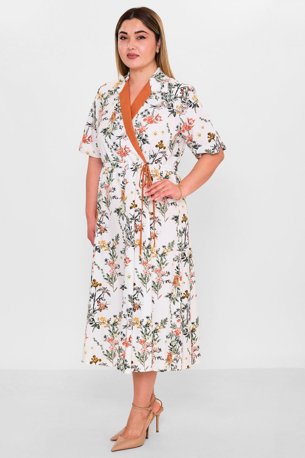 Gumanize - Plus Size Dress (GMZ2025-1017-7730) - 8690200151132