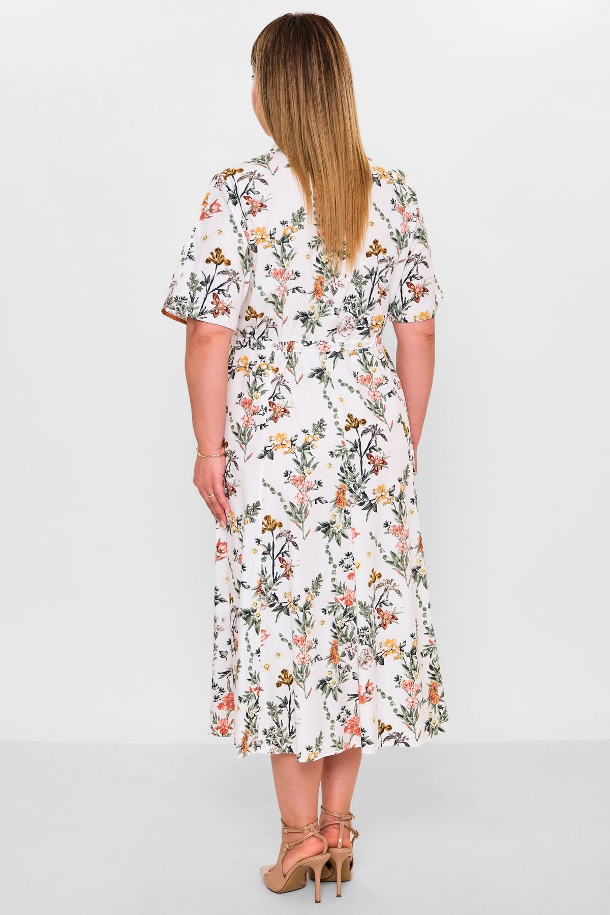 Gumanize - Plus Size Dress (GMZ2025-1017-7730) - 8690200151132