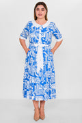 Gumanize - Plus Size Dress (GMZ2025-1093-7621) - 8690200151163
