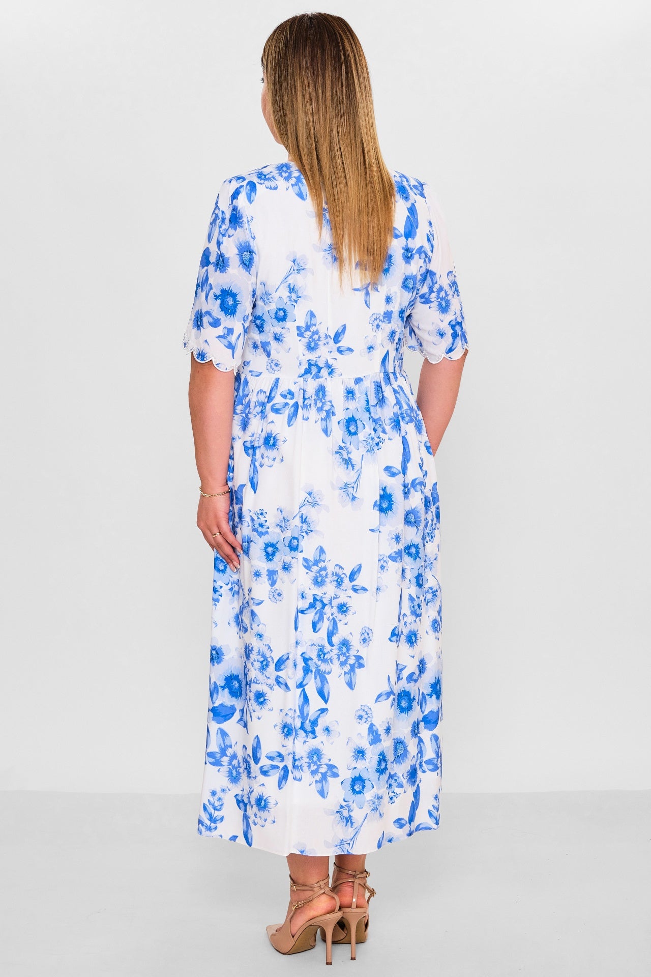 Gumanize - Plus Size Dress (GMZ2025-1118-7620) - 8690200151170