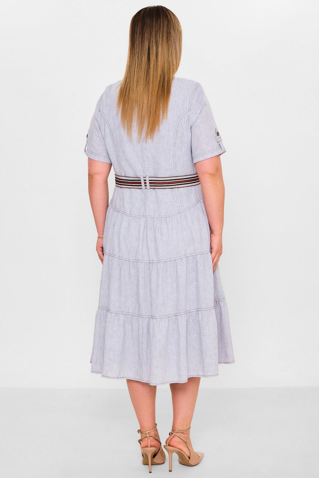 Gumanize - Plus Size Dress (GMZ2026-690-7155) - 8690200151217