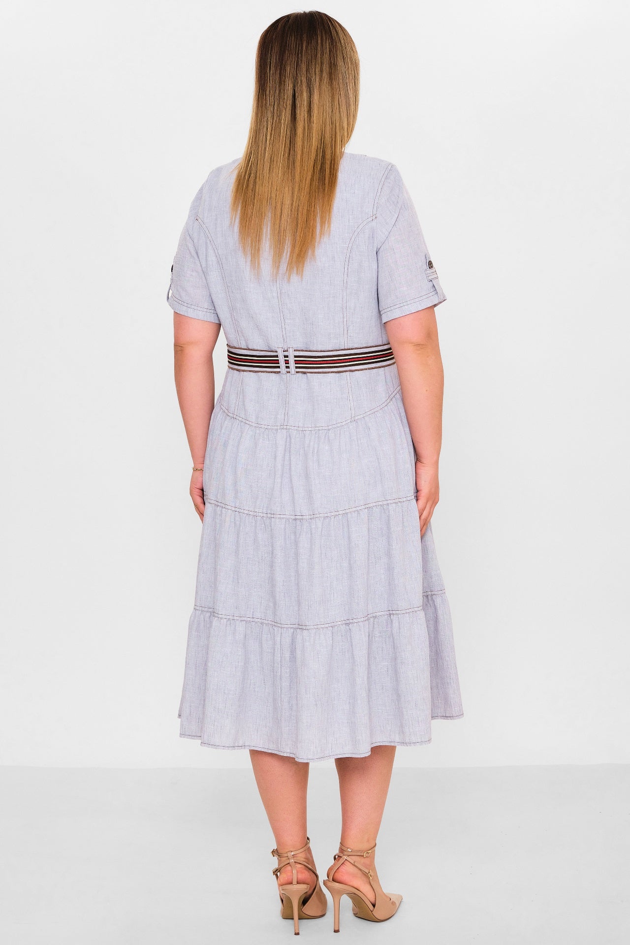 Gumanize - Plus Size Dress (GMZ2026-690-7155) - 8690200151217