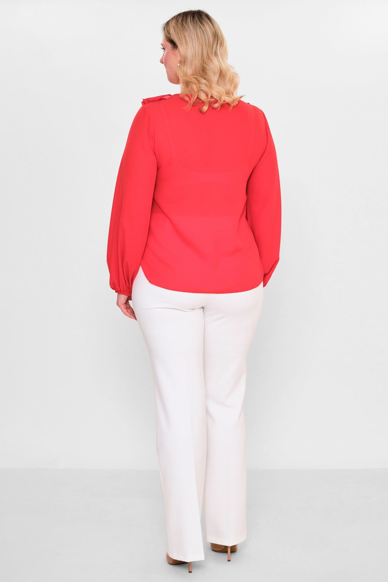 Welike - Plus Size Blouse (WLK26Y1435) - 8690200151354