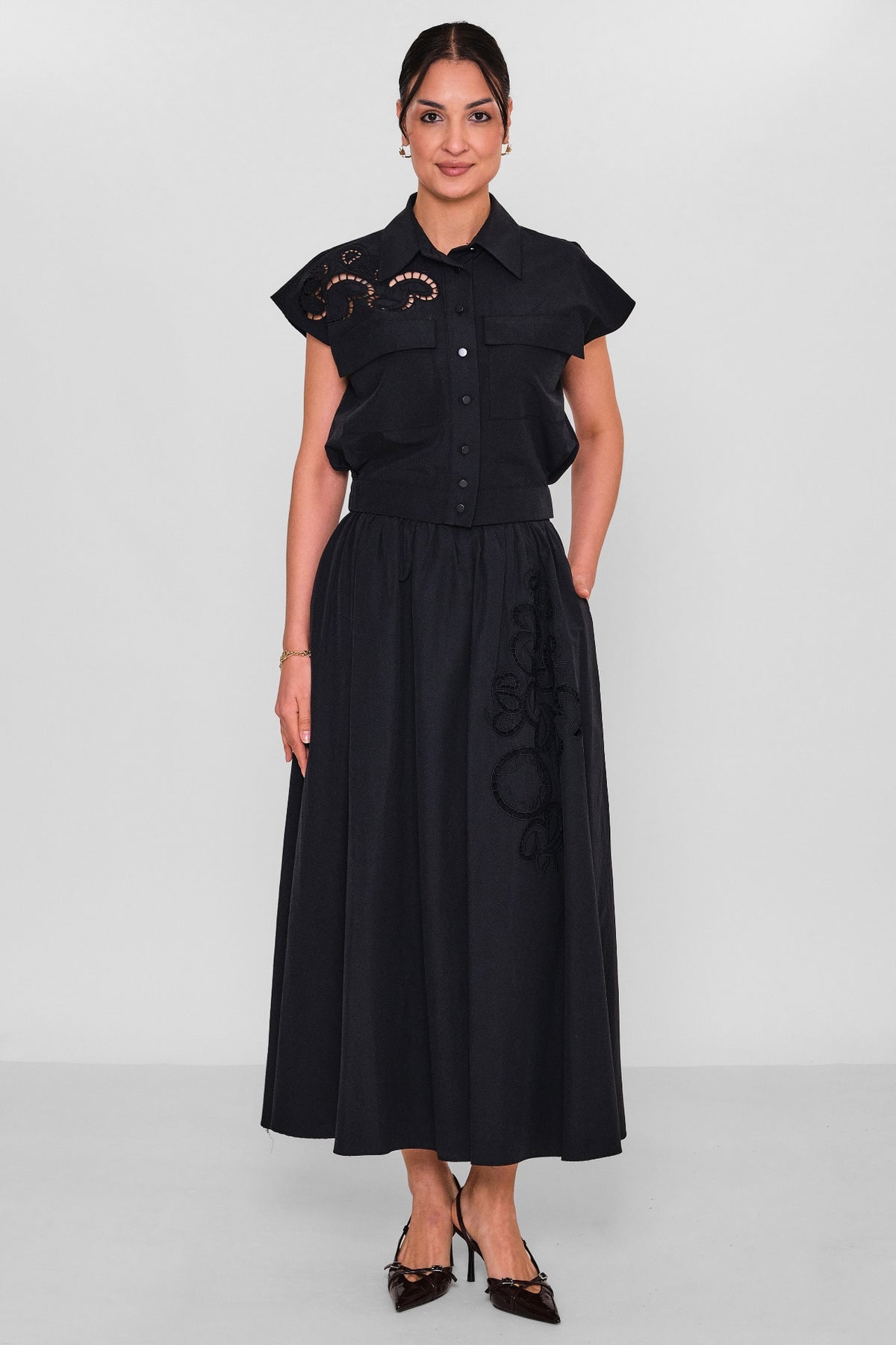Myraang - Plus Size Suit (MRG26Y05-3105) - 8690200151415