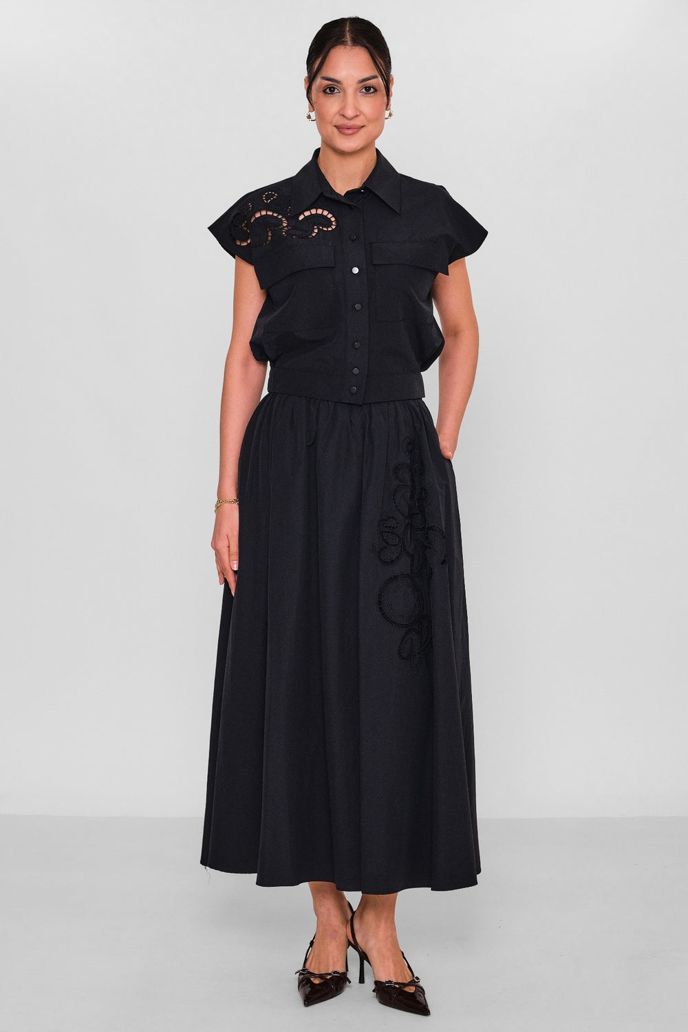 Myraang - Plus Size Suit (MRG26Y05-3105) - 8690200151415