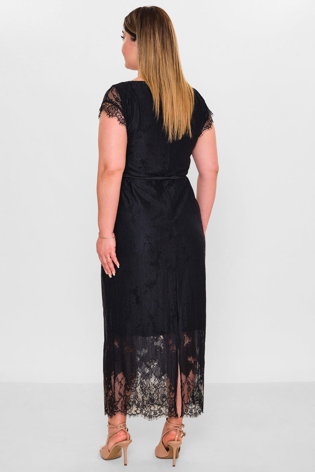 Dress port - Plus Size Dress (DSP26Y5738) - 8690200151460