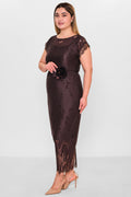 Dress port - Plus Size Dress (DSP26Y5738) - 8690200151477