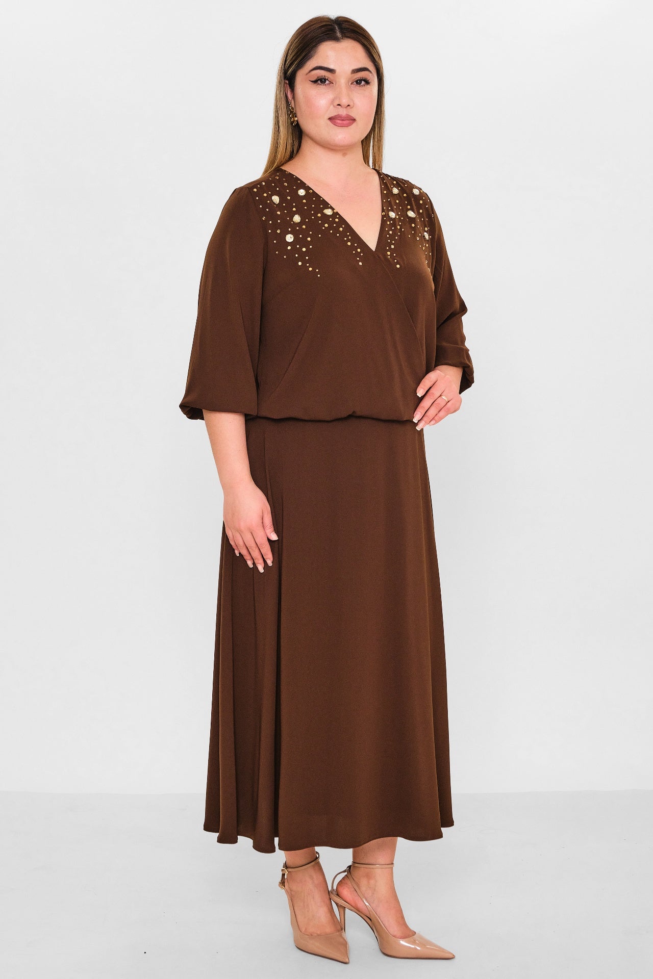 Dress port - Plus Size Suit (DSP26Y3488) - 8690200151491